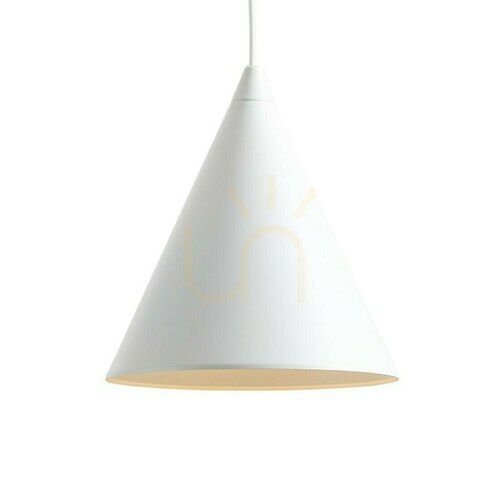 Check Pendant Light Aldex Form White Metal 24 cm 1108G