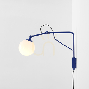 Wall lamp Aldex Soho Glass Small Cobalt 1105C25_M small 1