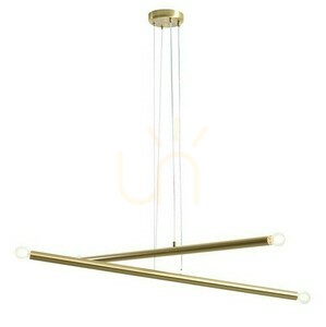 Aldex Tubo 4 Brass Pendant Light 4x E14 1072L40 small 0