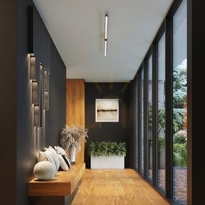 Wall lamp FREYA 90 black small 9