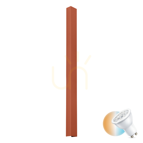 Check Wall lamp FREYA 120 ochre red