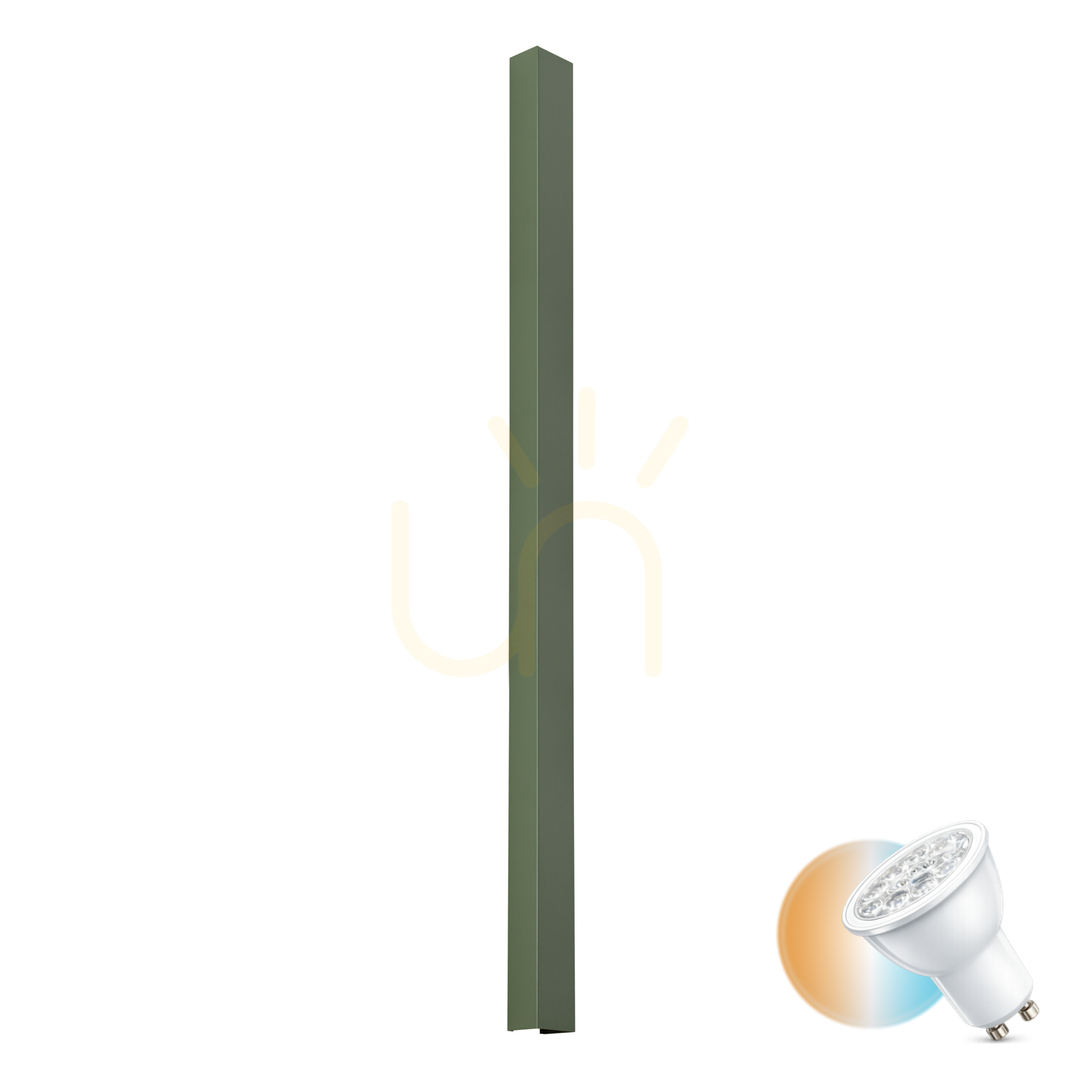 Wall lamp FREYA 150 olive green