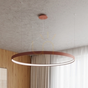RIO 78 beige LED chandelier 4000K small 14