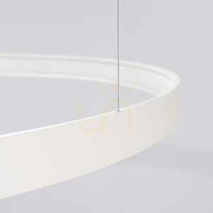 RIO 78 beige LED chandelier 4000K small 5