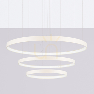 RIO 3 55/78/110 beige LED 3000K chandelier small 1