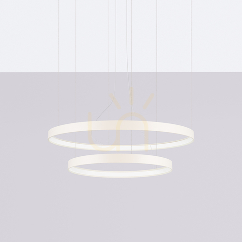 Check RIO 2 55/78 beige LED 4000K chandelier