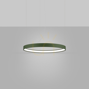 RIO 55 chandelier green olive LED 4000K small 2