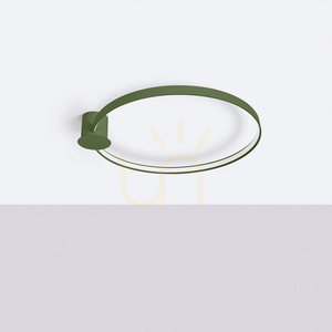 Ceiling light RIO 78 olive green LED 3000K small 1