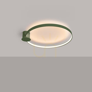 Ceiling light RIO 78 olive green LED 3000K small 2