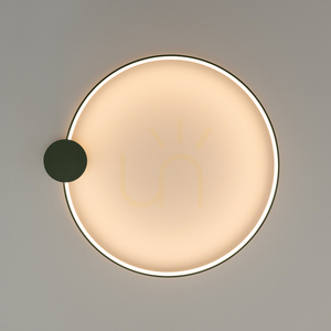 Ceiling light RIO 78 olive green LED 3000K small 6