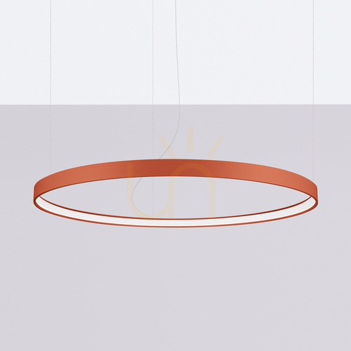Check RIO 110 ochre red LED chandelier 4000K