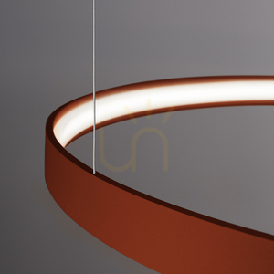 RIO 2 55/78 ochre red LED 4000K chandelier small 3