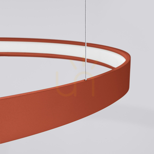RIO 2 55/78 ochre red LED 4000K chandelier small 5