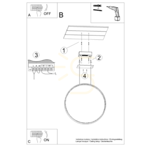 RIO 55 ochre red LED 3000K pendant lamp small 10