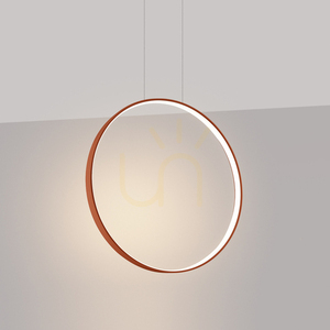 RIO 55 ochre red LED 3000K pendant lamp small 2