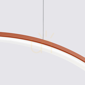RIO 55 ochre red LED 3000K pendant lamp small 3