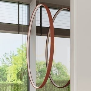 RIO 78 ochre red LED 3000K pendant lamp small 14