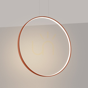 RIO 78 ochre red LED 3000K pendant lamp small 2