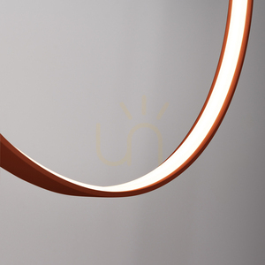 RIO 78 ochre red LED 3000K pendant lamp small 6
