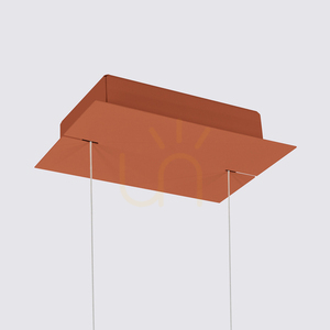 RIO 78 ochre red LED 3000K pendant lamp small 7