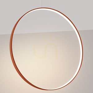 RIO 110 ochre red LED 3000K pendant lamp small 2