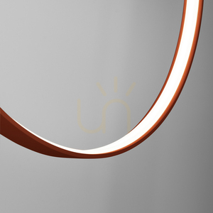 RIO 55 ochre red LED 4000K pendant lamp small 6