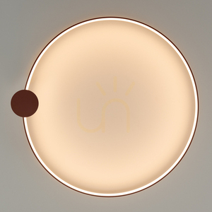 Plafond RIO 110 ochre red LED 3000K small 6