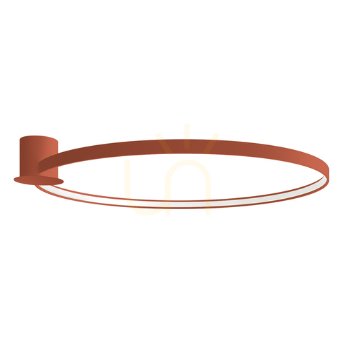 Check Plafond RIO 110 ochre red LED 3000K