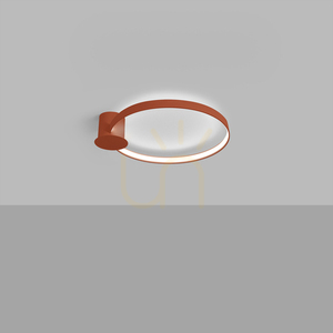 Plafond RIO 55 ochre red LED 4000K small 2