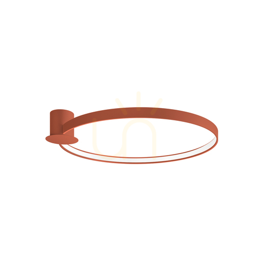Check Plafond RIO 78 ochre red LED 4000K