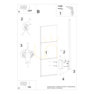 LAHTI 50 beige LED wall lamp 3000K small 7