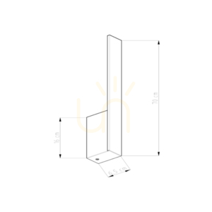 LAHTI 70 beige LED wall lamp 4000K small 9