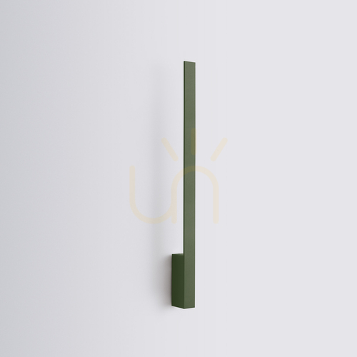 Check Wall lamp LAHTI 70 olive green LED 3000K