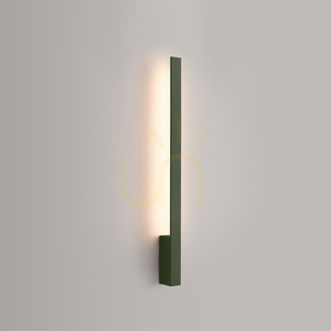 Wall lamp LAHTI 70 olive green LED 3000K small 2