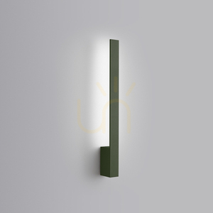 LAHTI 50 wall lamp olive green LED 4000K small 2