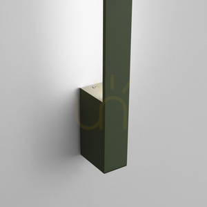 LAHTI 50 wall lamp olive green LED 4000K small 3