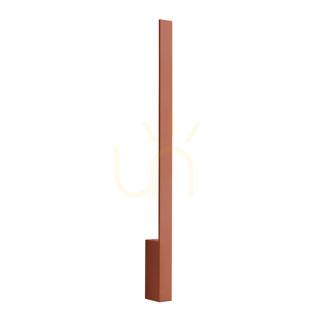 LAHTI 70 ochre red LED wall lamp 3000K