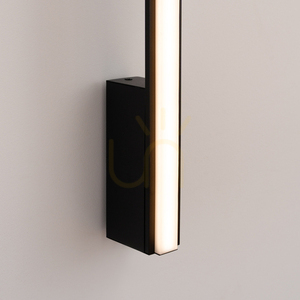 Wall lamp LAGOM 120 black LED 3000K small 3