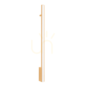 LAGOM 90 gold LED wall lamp 3000K small 0