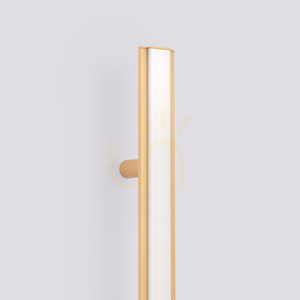 LAGOM 150 gold LED wall lamp 3000K small 3