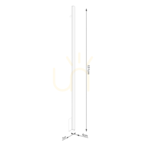 LAGOM 150 gold LED wall lamp 3000K small 9