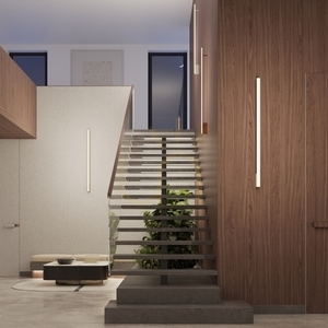 Wall lamp LAGOM 90 beige LED 3000K small 10