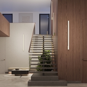 Wall lamp LAGOM 150 olive green LED 3000K small 10