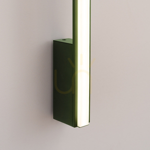 Wall lamp LAGOM 150 olive green LED 3000K small 3