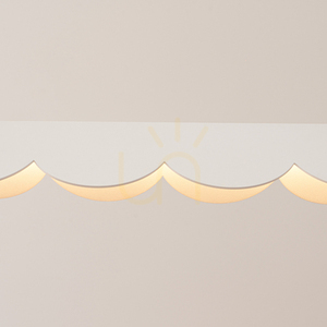 BISCUIT pendant lamp white LED 3000K small 4