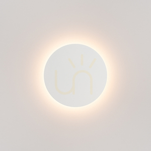 Wall lamp BORGEN white LED 3000K small 4
