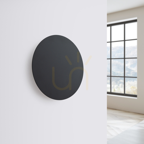 Check Wall lamp BORGEN black LED 3000K