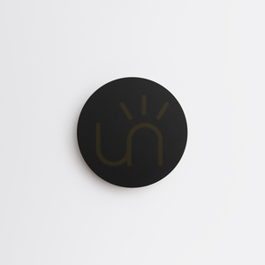 Wall lamp BORGEN black LED 3000K small 3