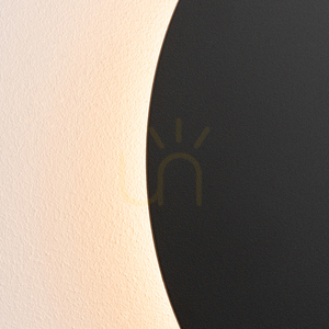 Wall lamp BORGEN black LED 3000K small 6
