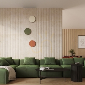 Wall lamp BORGEN beige LED 3000K small 12